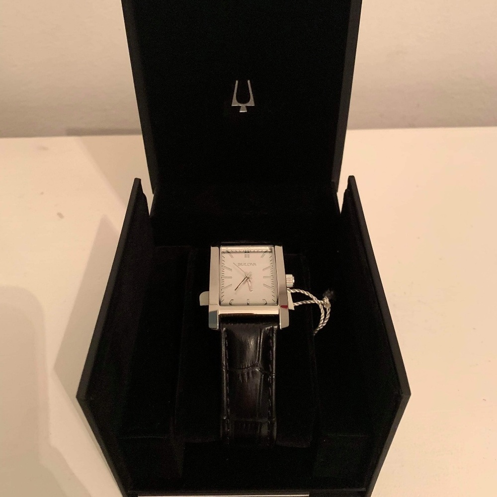 Bulova watch.